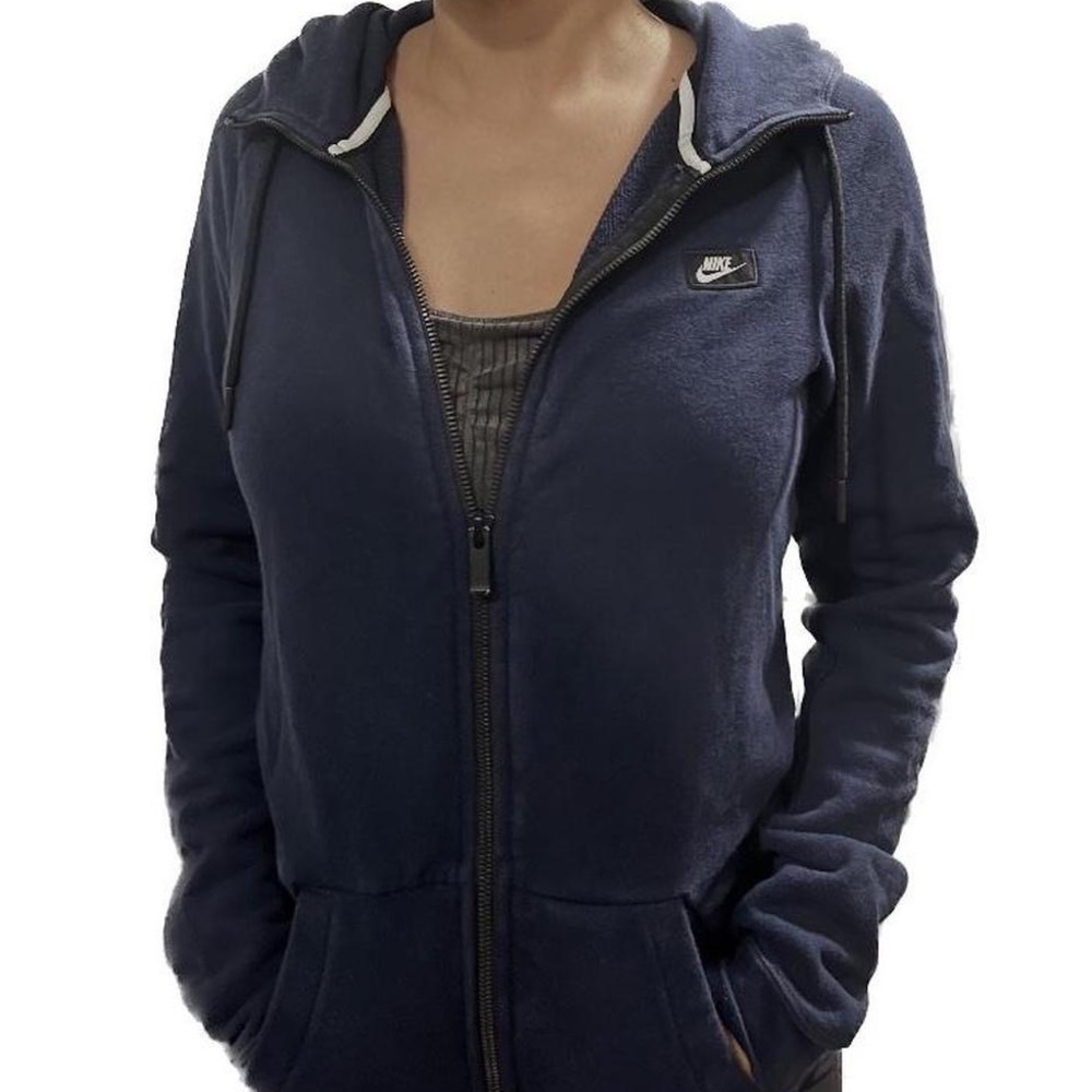 navy blue NIKE jacket